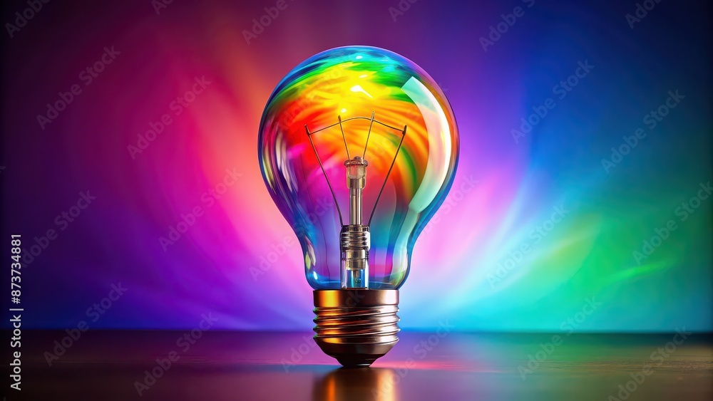 Vibrant lightbulb symbolizing bright ideas and creativity, innovation, inspiration, imagination, innovation Vibrant lightbulb symbolizing bright ideas and creativity, innovation, inspiration, imagination, innovation