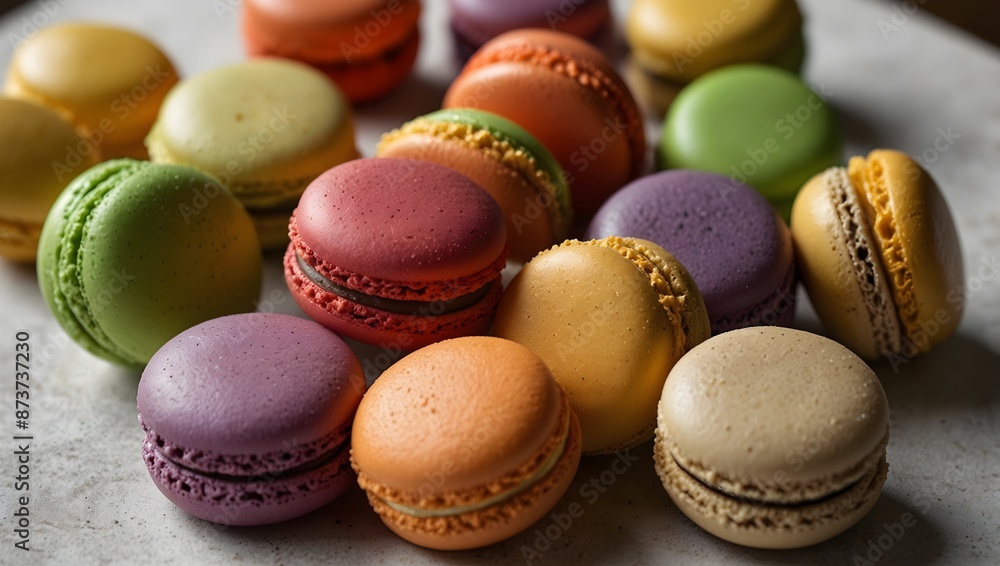 A recipe detailing the art of making perfect, colorful macarons ai_generated A recipe detailing the art of making perfect, colorful macarons ai_generated
