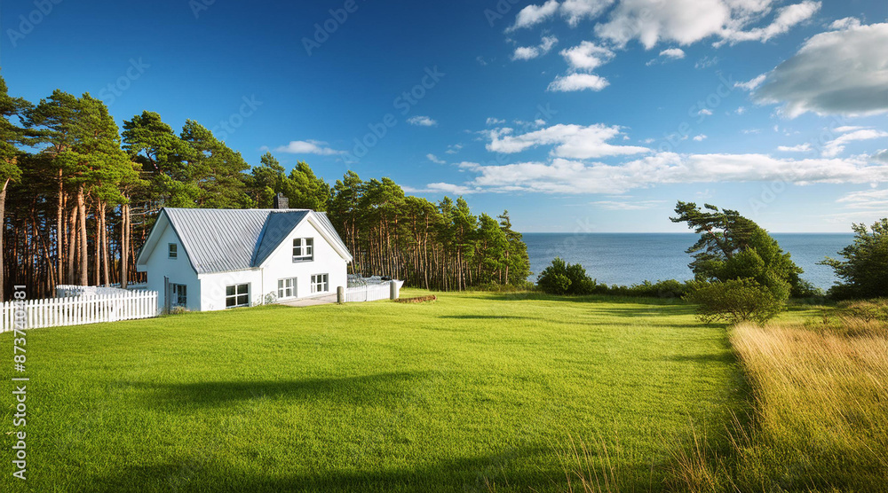 Modernes Einfamilienhaus am Meer Modernes Einfamilienhaus am Meer