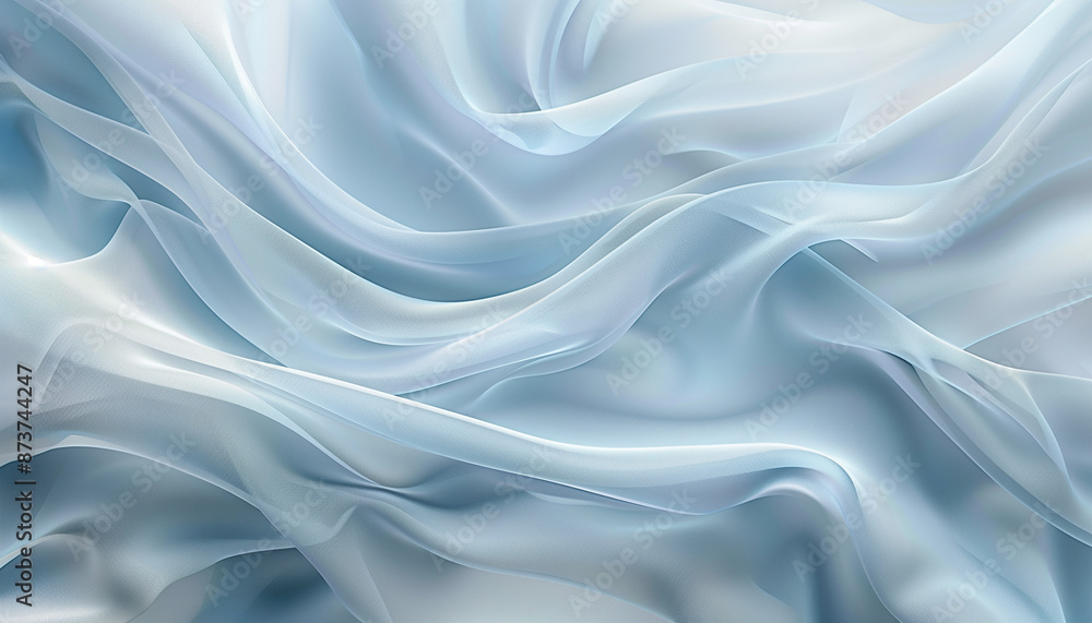 Obraz premium Soft Silk Waves