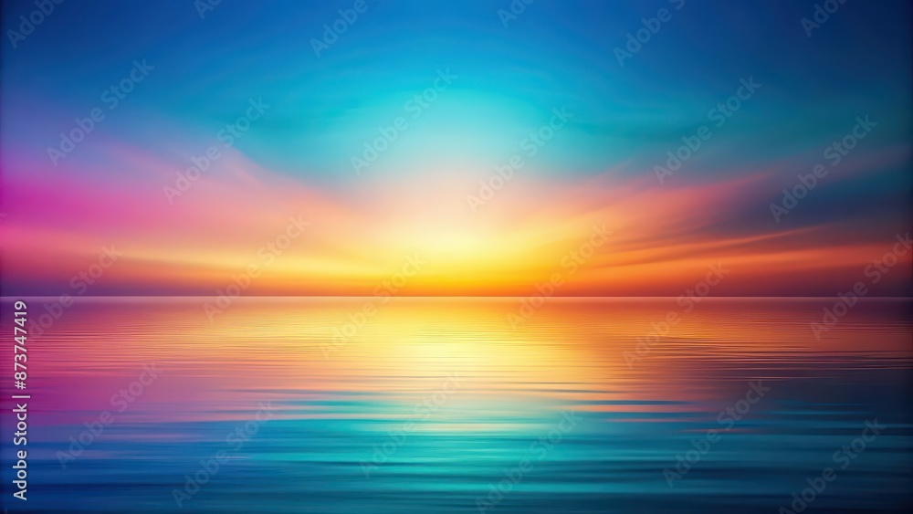 Fototapeta premium Abstract gradient photography featuring dreamy blend of colors, gradient, photography, abstract, dreamy, blend, colors, art