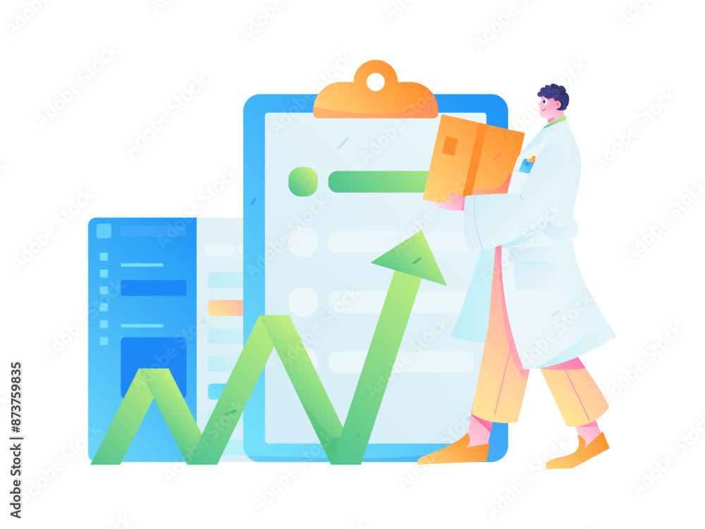 Medical characters fighting the epidemic flat vector concept operation hand drawn illustration
Medical characters fighting the epidemic flat vector concept operation hand drawn illustration