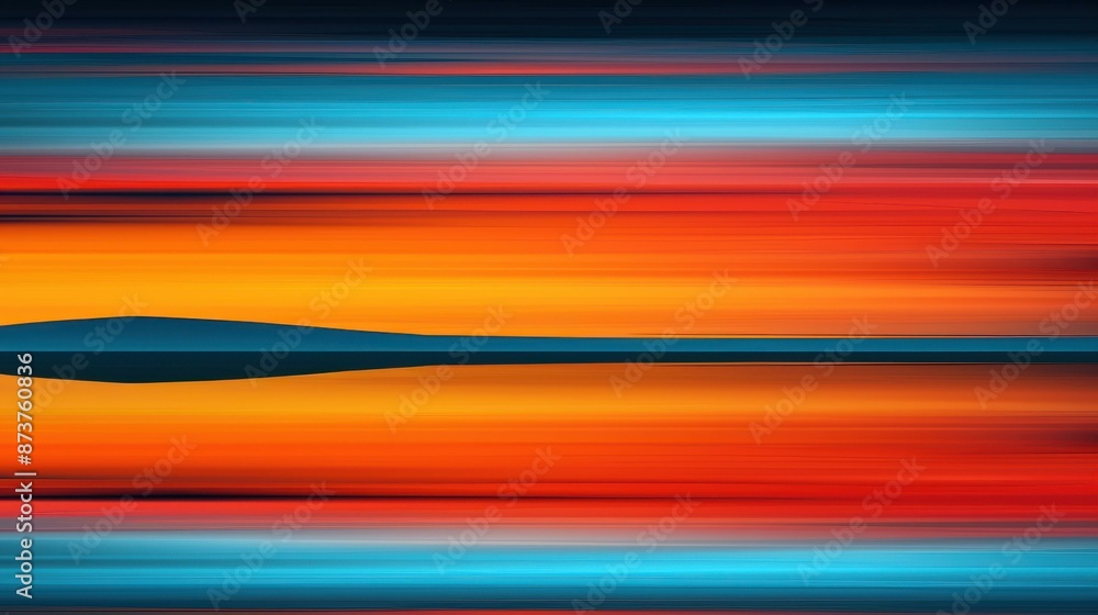 Stunning sunrise over the ocean, a captivating abstract blend of vibrant sky colors and serene waters. Stunning sunrise over the ocean, a captivating abstract blend of vibrant sky colors and serene waters.