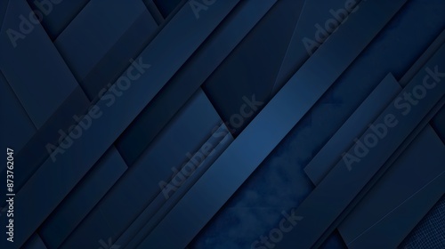 A blue background with a series of black lines. The lines are of varying thickness and are arranged in a way that creates a sense of depth and movement. Scene is one of sophistication and elegance.
