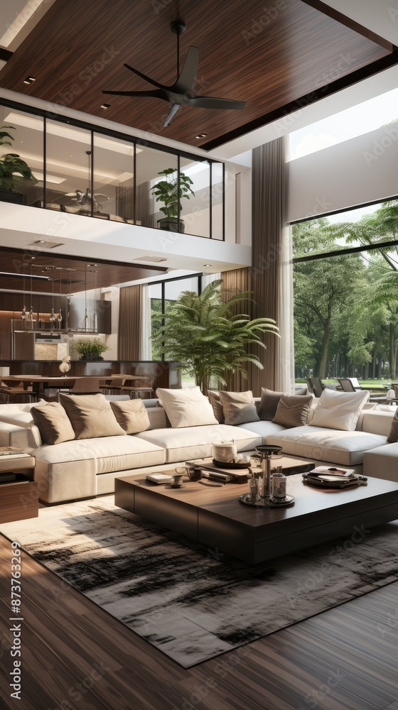 Fototapeta premium modern living room