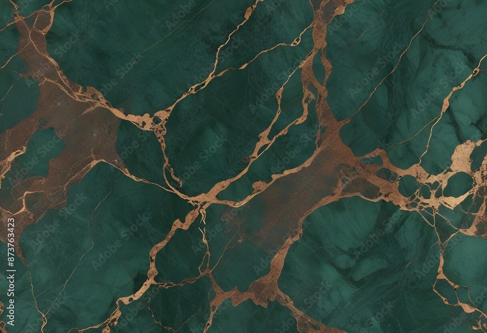 Green luxury marble texture, copper veins pattern
Green luxury marble texture, copper veins pattern