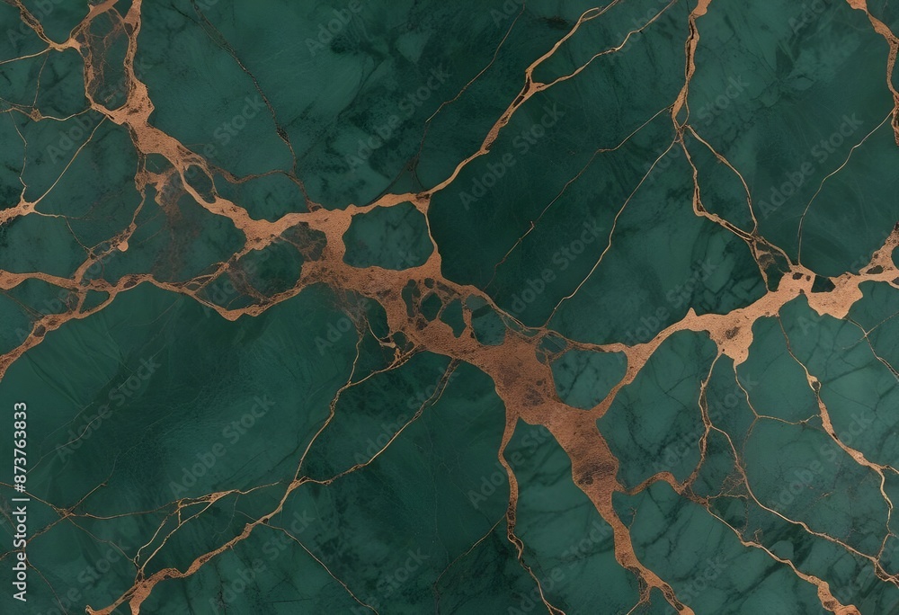 Green luxury marble texture, copper veins pattern
Green luxury marble texture, copper veins pattern