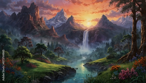 A poem inspired by the lost city of Xanadu, hidden in the mountains ai_generated