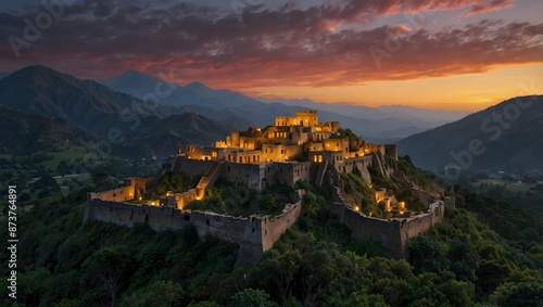 A poem inspired by the lost city of Xanadu, hidden in the mountains ai_generated