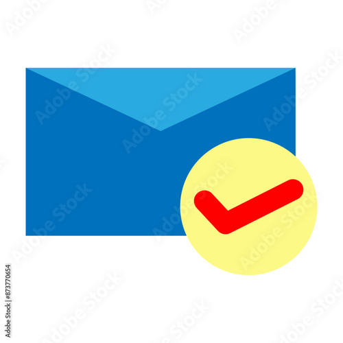 Email Vector Flat Icon Design