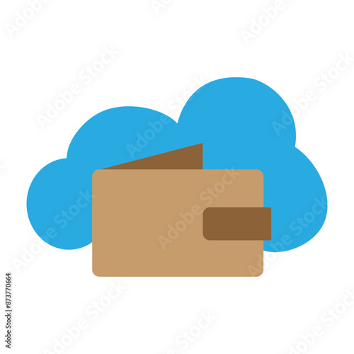 Ewallet Vector Flat Icon Design