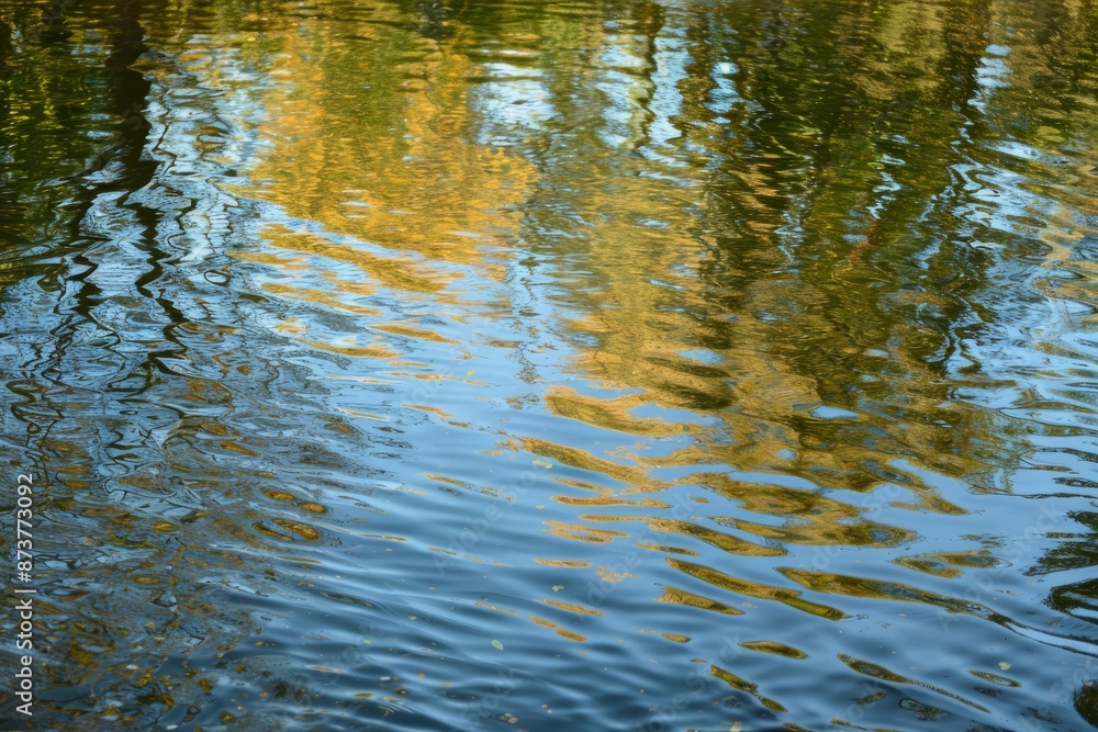 Abstract patterns formed by water droplets on a glass window, Generative AI Abstract patterns formed by water droplets on a glass window, Generative AI