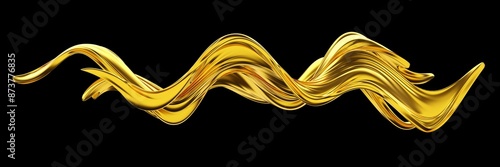 Abstract gold silk texture flowing background. Luxury golden texture
