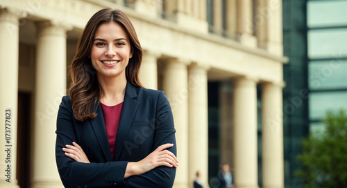 Business Women Standing and Smiling Free Download Business Women Standing and Smiling - GFXLoad