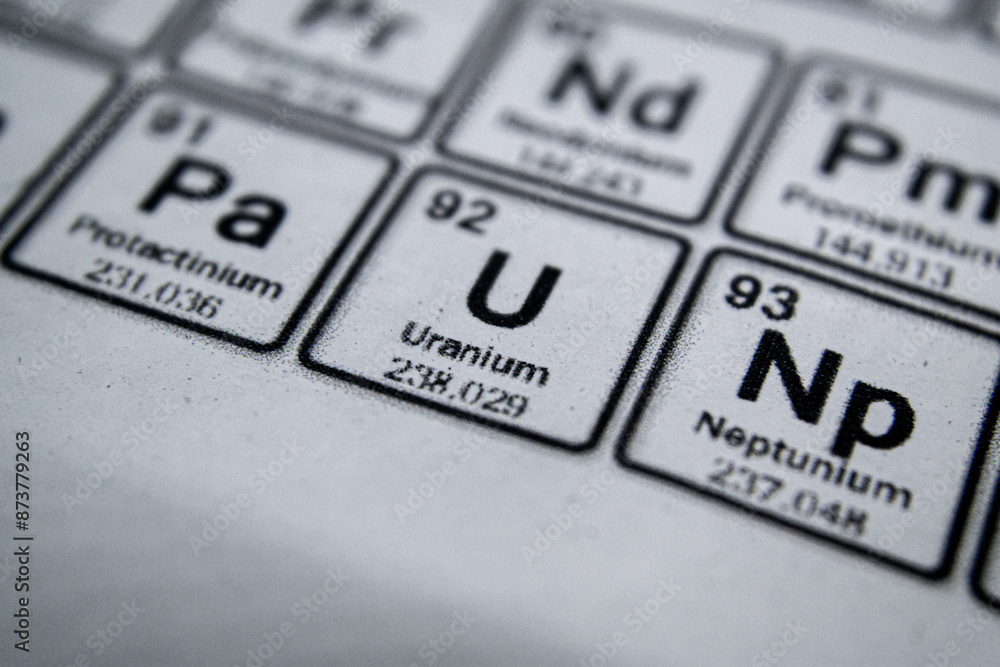 periodic table of element uranium periodic table of element uranium