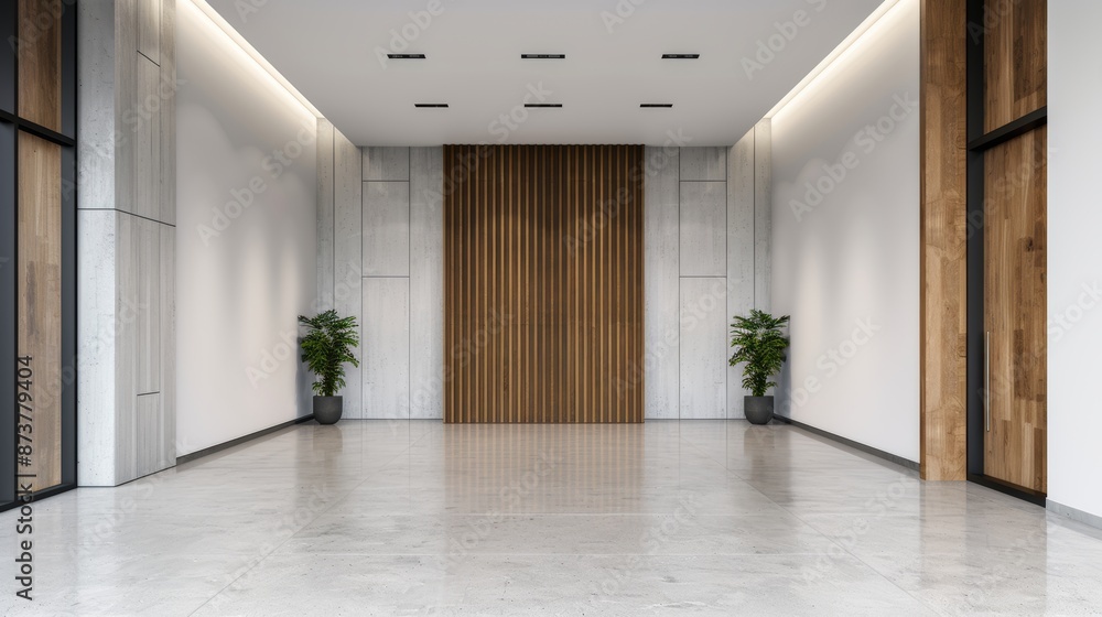 Artistic portrayal of a wall as a partition within a contemporary edifice, clean surface and distinct framework, emphasizing construction quality Artistic portrayal of a wall as a partition within a contemporary edifice, clean surface and distinct framework, emphasizing construction quality