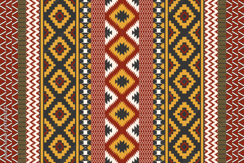 Geometric ethnic pattern, seamless pattern of the Navajo tribe. Native American. Seamless vector pattern, seamless Mexican rug, woven carpet. Folk embroidery, Bohemian, Aztec style. Geometric ethnic pattern, seamless pattern of the Navajo tribe. Native American. Seamless vector pattern, seamless Mexican rug, woven carpet. Folk embroidery, Bohemian, Aztec style.