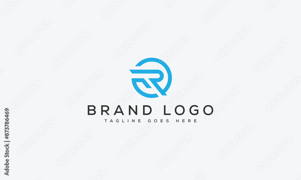 letter R logo design vector template design for brand. letter R logo design vector template design for brand.