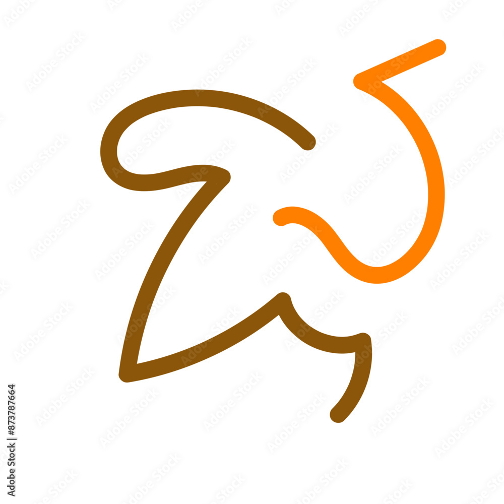 Abstract lines Squiggly vector Abstract lines Squiggly vector