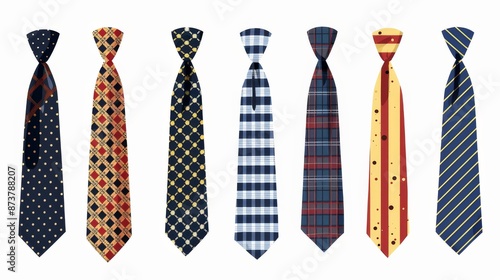 Elegant Tartan Ties