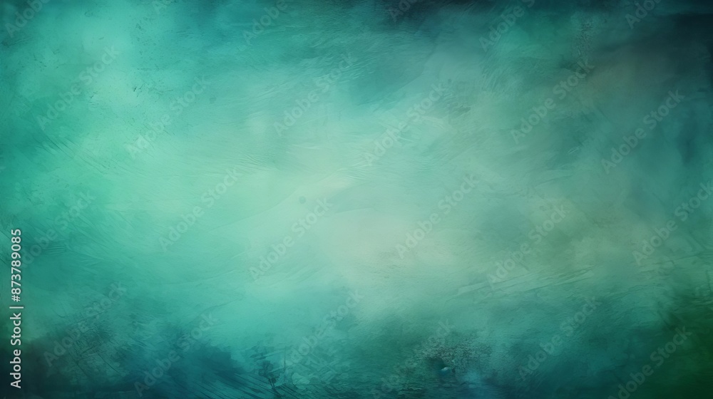 Abstract Green Textured Surface with Smooth Gradient Abstract Green Textured Surface with Smooth Gradient