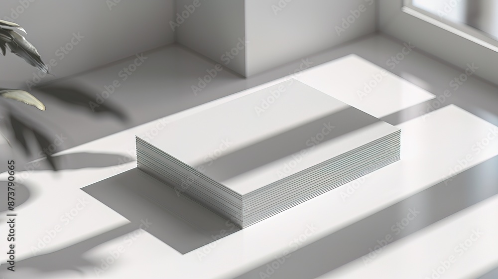 White blank business card template empty mock-up at white textured background with copy space for text photo or product White blank business card template empty mock-up at white textured background with copy space for text photo or product