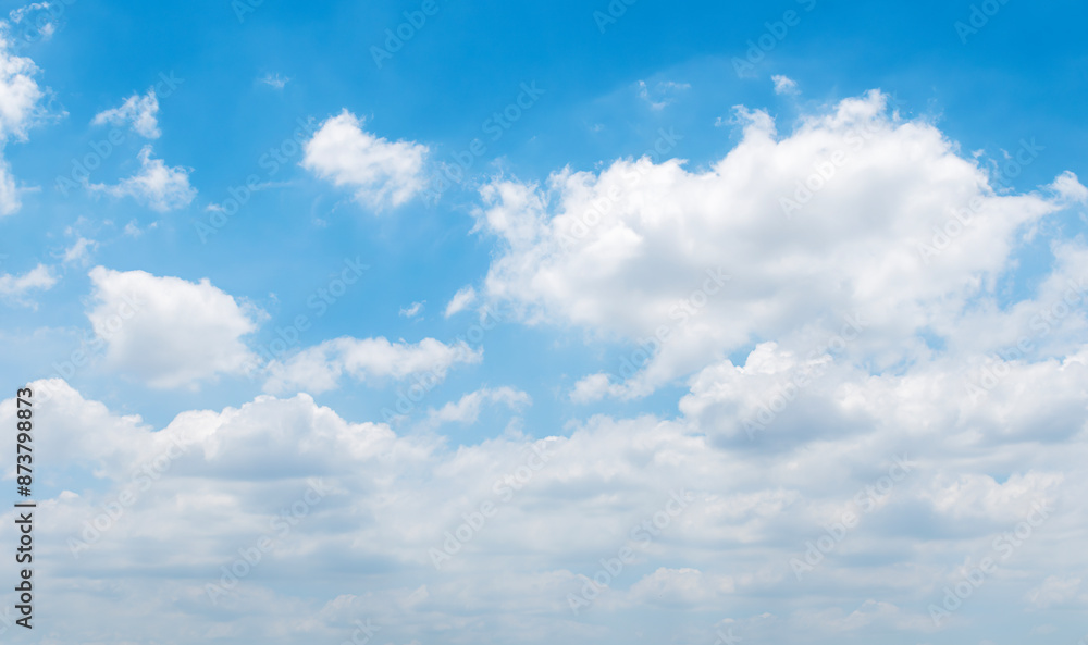 Blue sky with cloud background Blue sky with cloud background