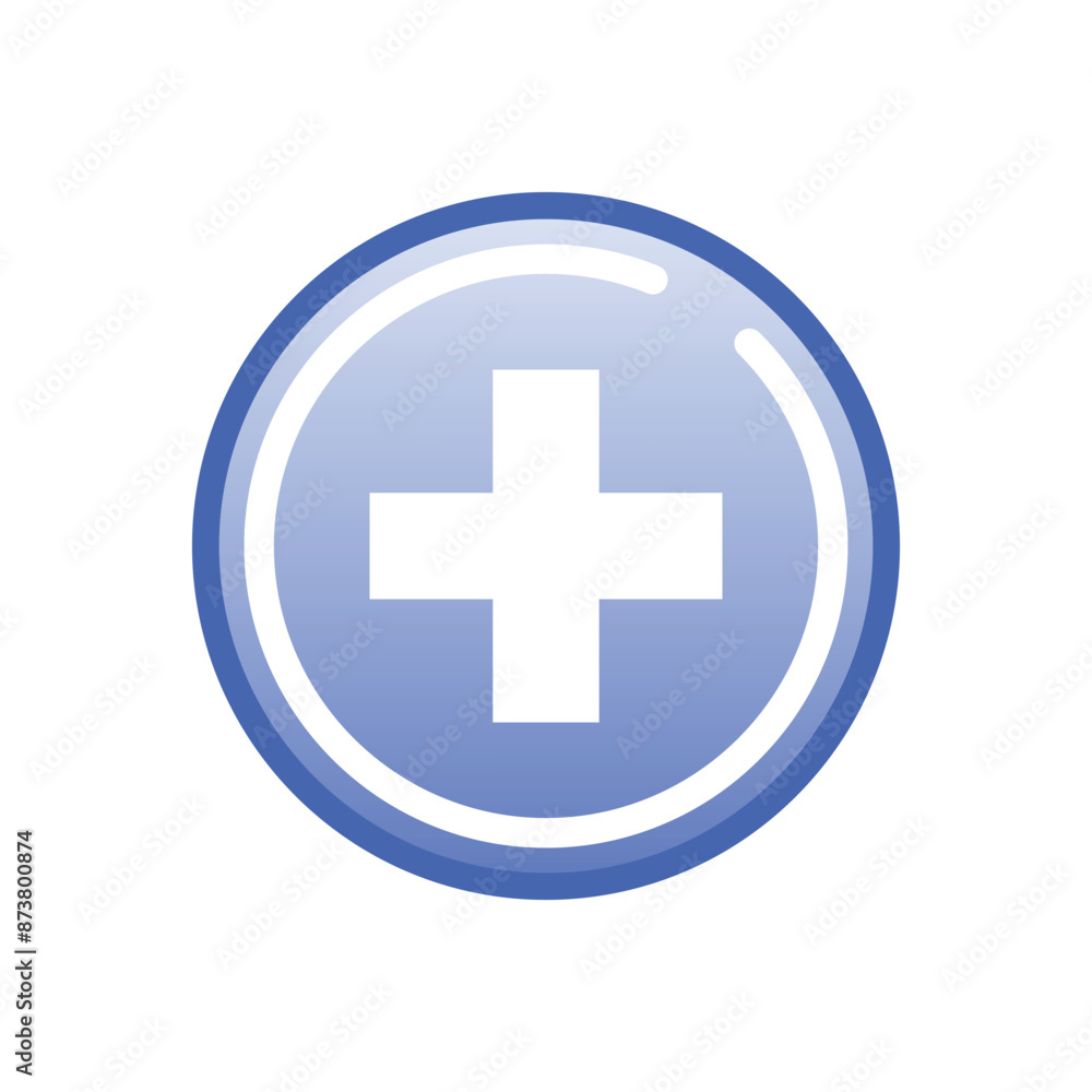 Cross medical health symbol icon sign vector Cross medical health symbol icon sign vector