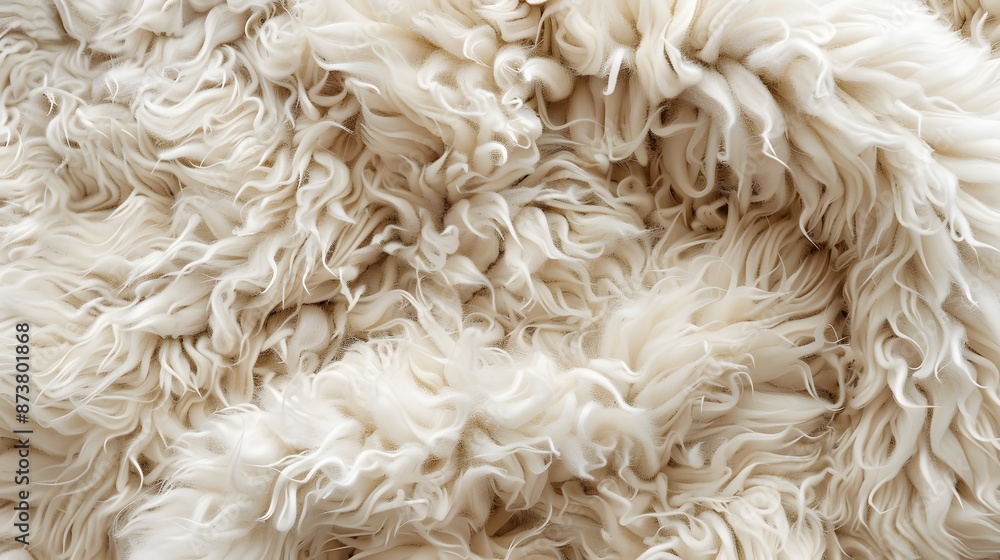 White, Beige wool texture background. Natural fluffy fur sheep wool skin texture. White, Beige wool texture background. Natural fluffy fur sheep wool skin texture.