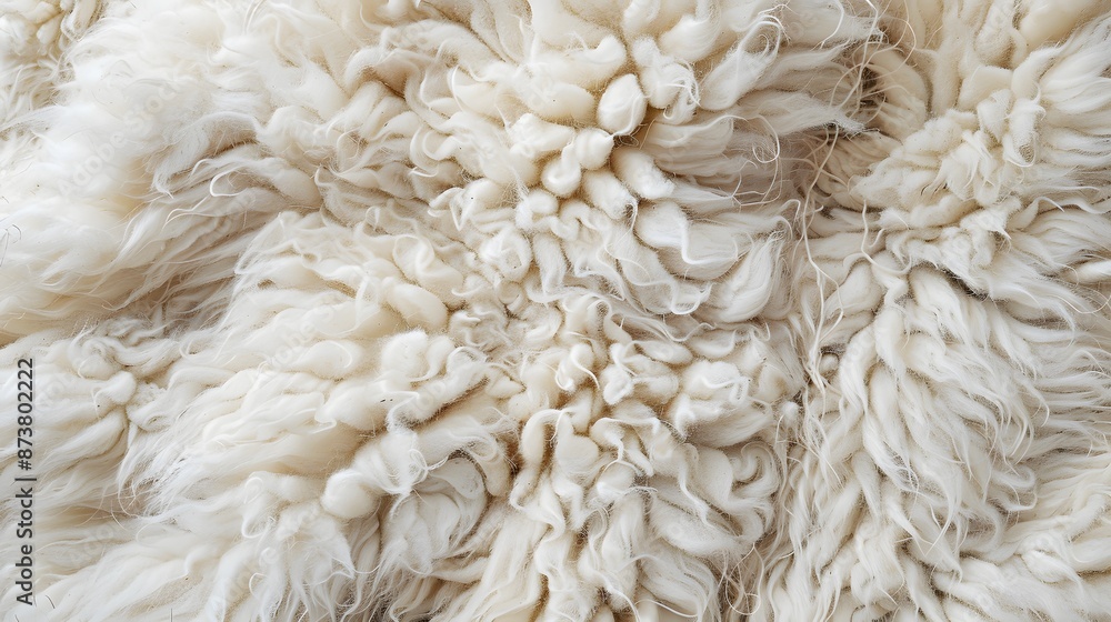 White, Beige wool texture background. Natural fluffy fur sheep wool skin texture. White, Beige wool texture background. Natural fluffy fur sheep wool skin texture.