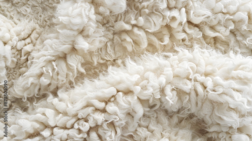 White, Beige wool texture background. Natural fluffy fur sheep wool skin texture. White, Beige wool texture background. Natural fluffy fur sheep wool skin texture.