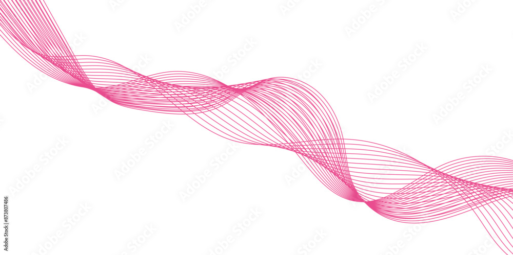 Abstract background with colorful waves design 3d rendering A wave of particles. pink wave background. red lines vector banner template. Suit for poster, cover, banner, brochure Vector Illustration. Abstract background with colorful waves design 3d rendering A wave of particles. pink wave background. red lines vector banner template. Suit for poster, cover, banner, brochure Vector Illustration.
