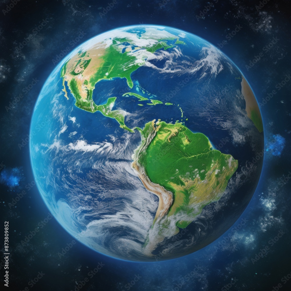 Fototapeta premium Planet Earth from Space.