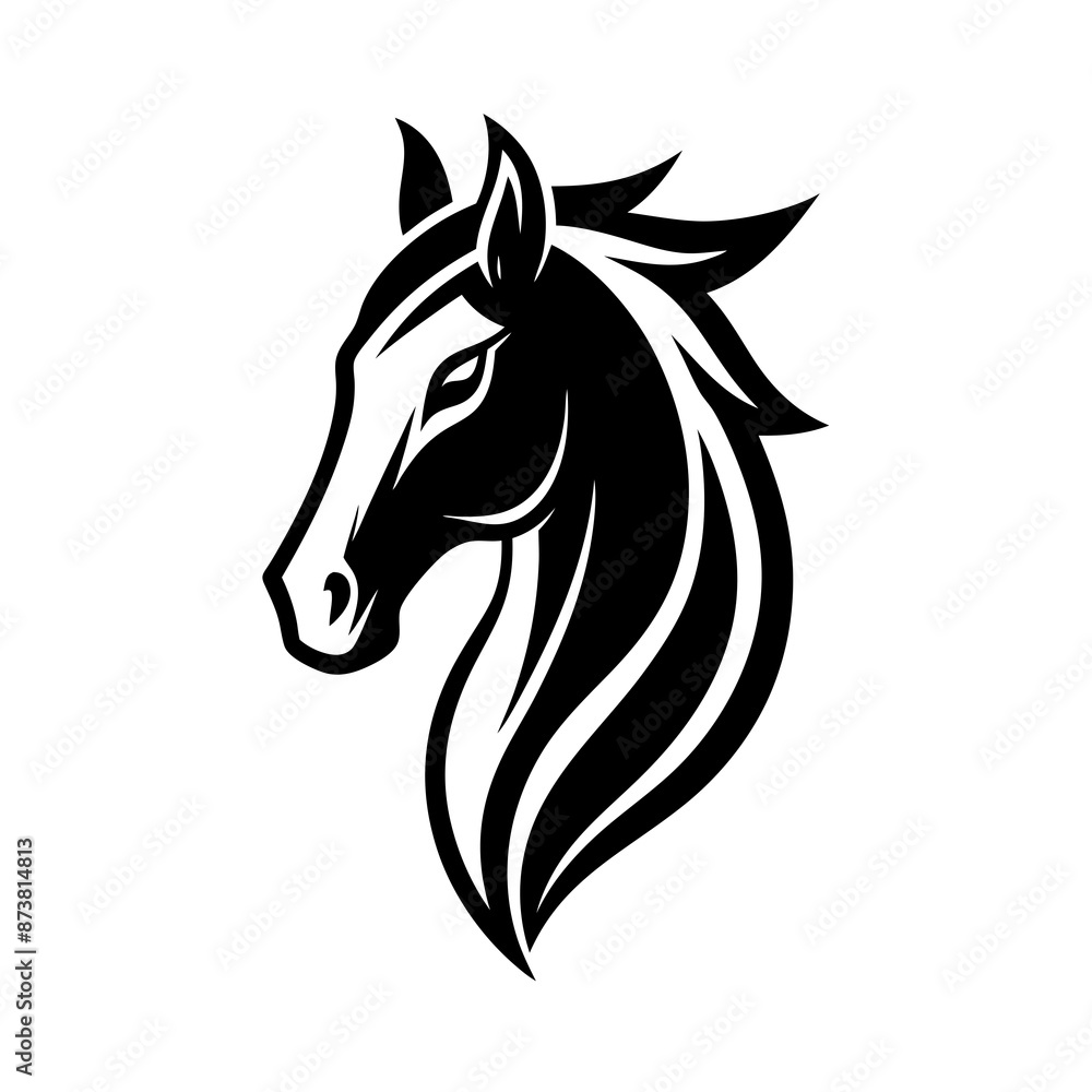 Horses - High Quality Vector Logo - Vector illustration ideal for T-shirt graphic. Horses - High Quality Vector Logo - Vector illustration ideal for T-shirt graphic.
