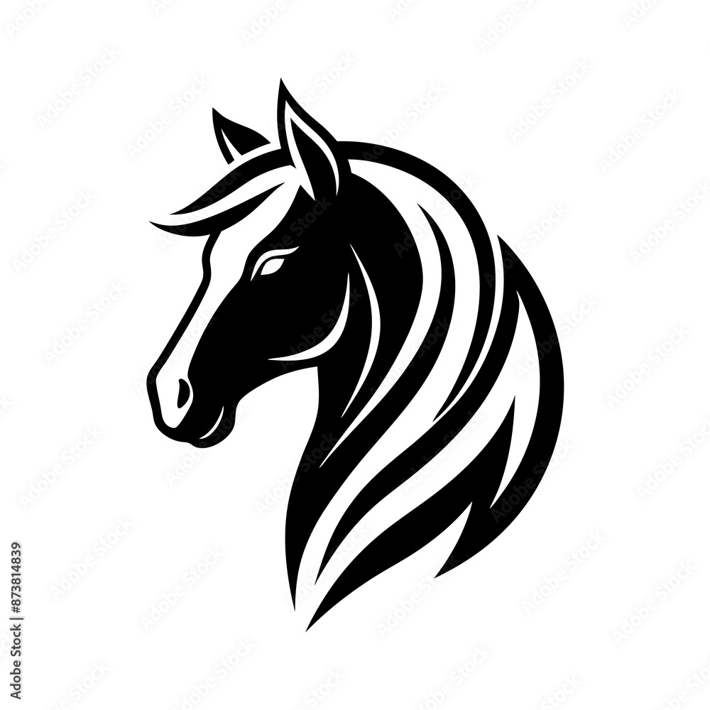 Horses - High Quality Vector Logo - Vector illustration ideal for T-shirt graphic. Horses - High Quality Vector Logo - Vector illustration ideal for T-shirt graphic.