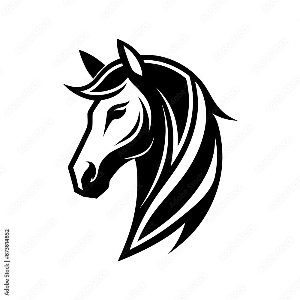 Horses - High Quality Vector Logo - Vector illustration ideal for T-shirt graphic. Horses - High Quality Vector Logo - Vector illustration ideal for T-shirt graphic.