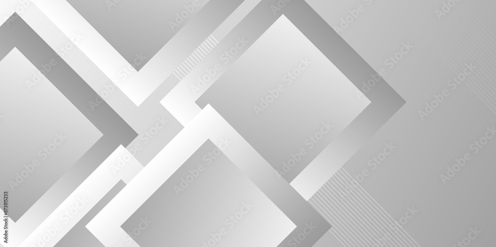 Abstract minimal geometric white and gray triangle background design. Modern white vector abstract graphic design Banner Pattern background web template. technology network Vector illustration. Abstract minimal geometric white and gray triangle background design. Modern white vector abstract graphic design Banner Pattern background web template. technology network Vector illustration.