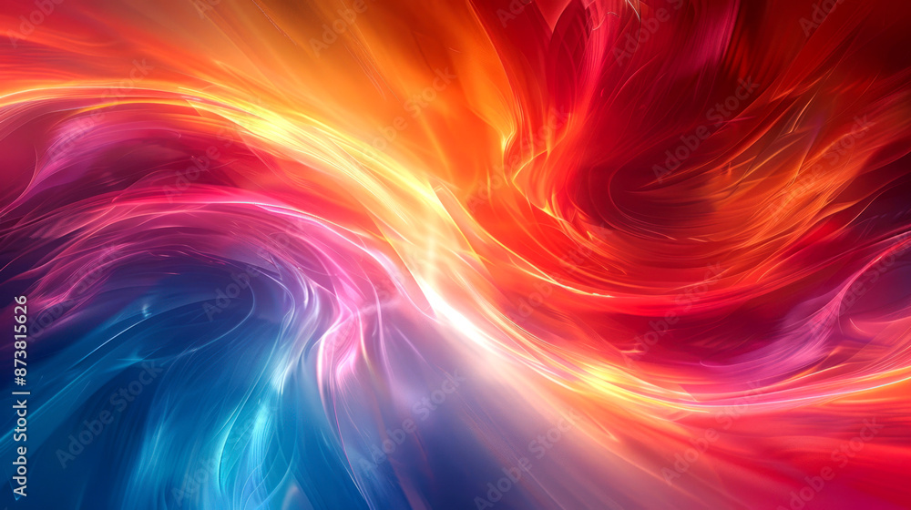 Obraz premium abstract radial gradient like whirlpool