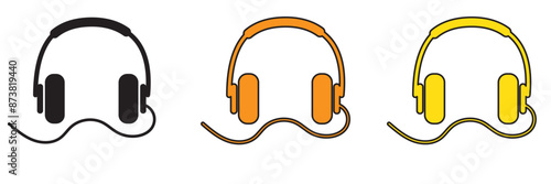 Headphone, audio, music, sound, headphone icon, earphones, music listening, entertainment, sound equipment, music symbol, headphones icon, technology, audio device, audio icon, music accessory