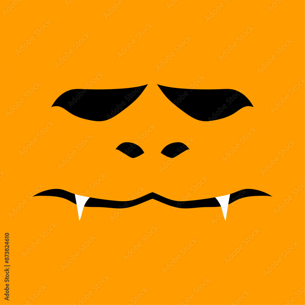 Halloween scary face. Halloween scary face.