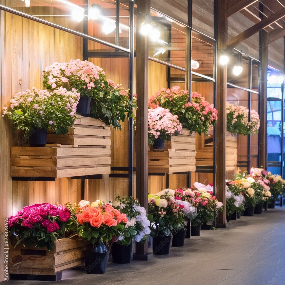 Fototapeta premium フラワーショップ4
