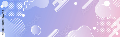 背景素材_メンフィス柄