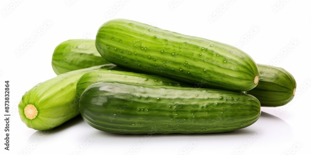 Fresh Green Cucumbers Fresh Green Cucumbers