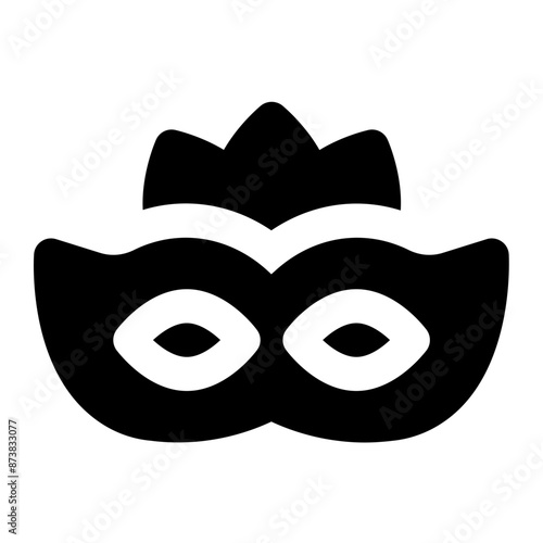 eye mask icon for illustration
