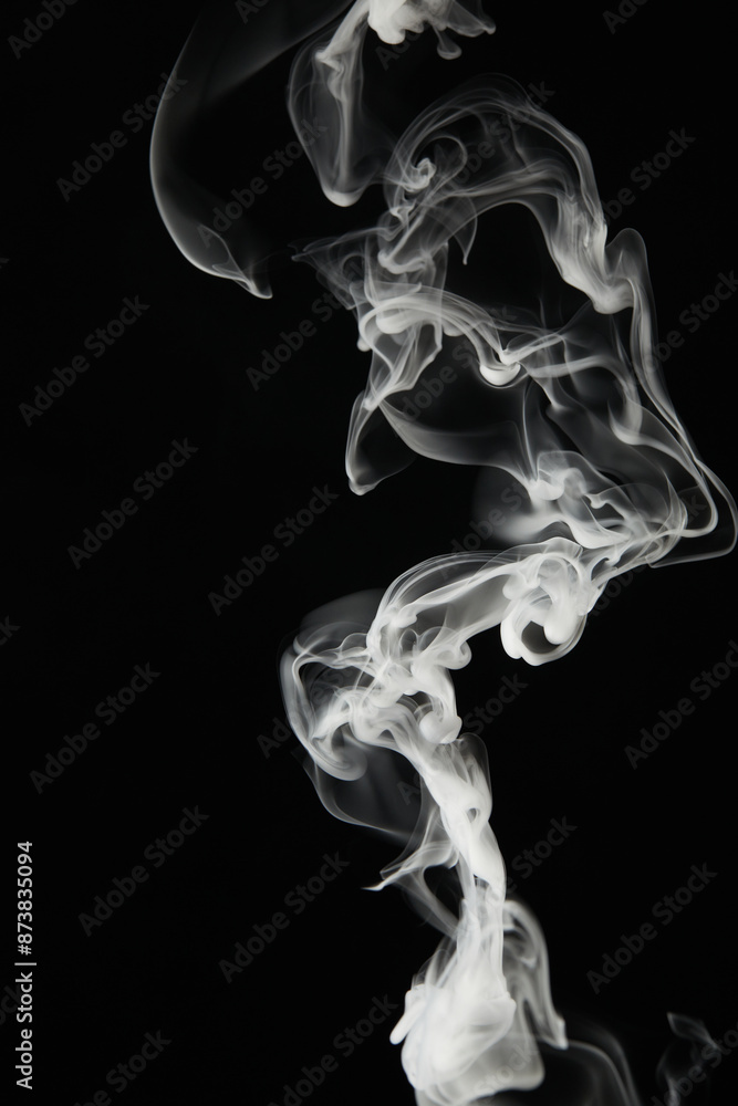 Fototapeta premium white smoke