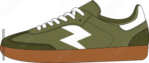 sneakers vector illustration