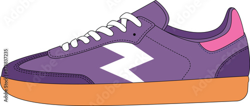 sneakers vector illustration