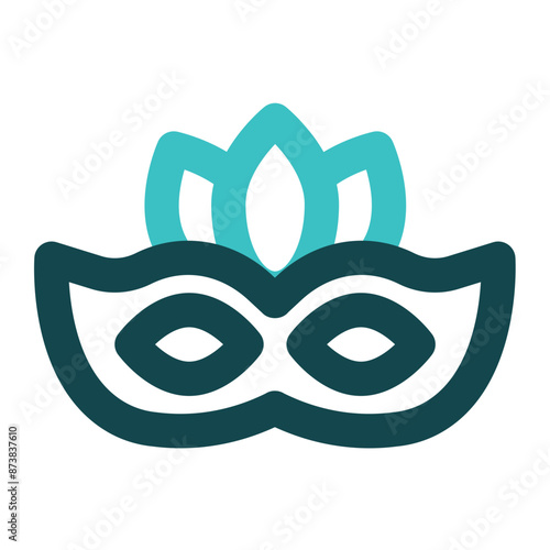 eye mask icon for illustration