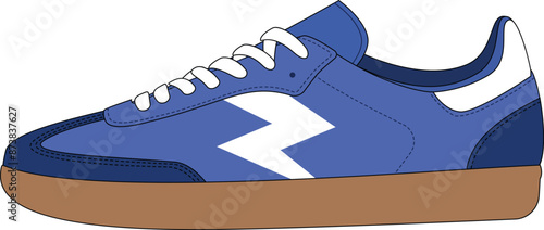 sneakers vector illustration