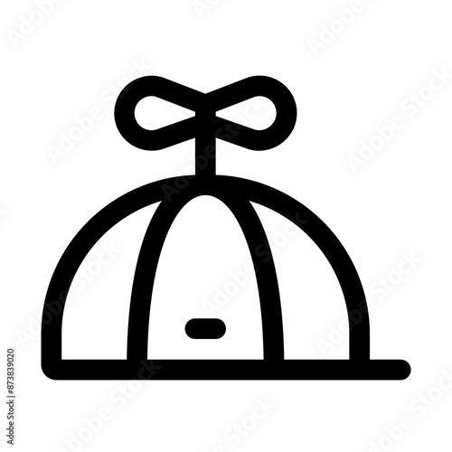 Propeller Hat Line Icon